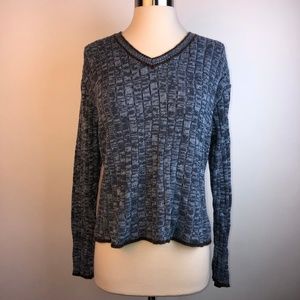 County Seat  Blue Women's Sweater Tops